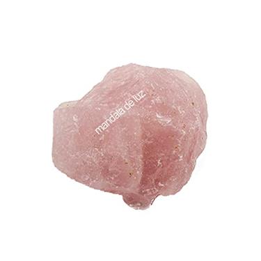 Imagem de Pedra Bruta de Quartzo Rosa Natural Cristal Amor G