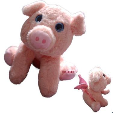 Imagem de Bicho / Bichinho Ursinho De Pelúcia Série Porco - Porquinho - Ap Toys