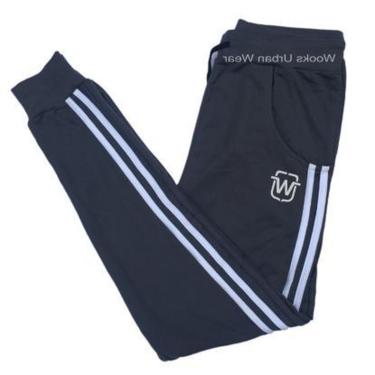 Imagem de KIT 02 CALÇAS DE MOLETOM WOOKS MASCULINA SARUEL SKINNY SPORT LUXO-CINZACLARO-GG-Masculino