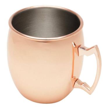 Imagem de Caneca Moscow Mule Em Inox E Cobre 500Ml Lisa