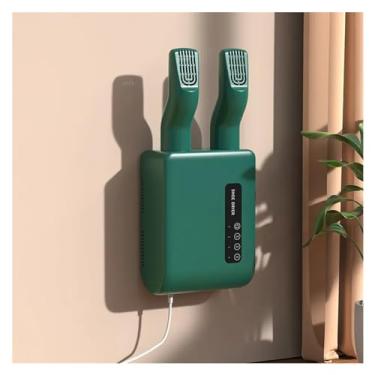 Imagem de Aquecedor elétrico portátil Secador de sapatos elétrico e eliminador de odor desumidificador pé aquecedor portátil casa botas máquina secagem sapateiro para uso interno de mesa de escritório (Color :