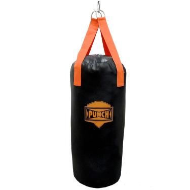 Imagem de Punch Saco de Pancada 120 Cm Fita Unissex 1,20 x 0,35 x 0,35 Preto/ Laranja