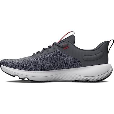 Imagem de Under Armour Tênis masculino Charged Revitalize Cross Trainer, (100) Cinza escuro/cinza escuro/vermelho, 38