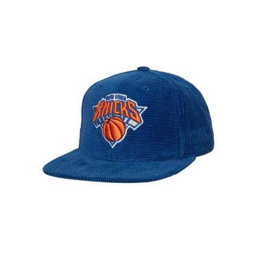 Imagem de Boné Mitchell & Ness NBA All Directions Snapback New York Knicks Azul Marinho  masculino