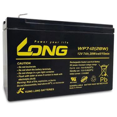 Imagem de Bateria Selada Para Nobreak Long, 12v 7ah - Wp7-12(28w)