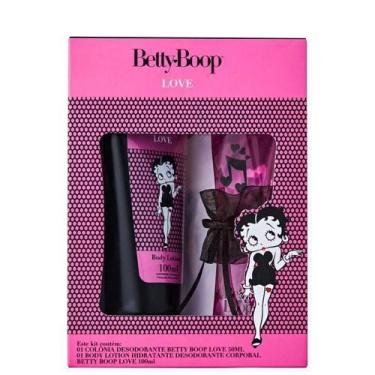 Imagem de Kit Perfume Betty Boop Love  (Perfume 50ml+Hidratante 100ml)
