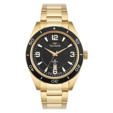 Imagem de Relógio Technos Masculino Golf Dourado - 2115TWJ/1P