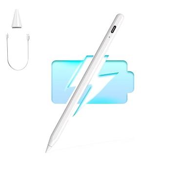 Imagem de Caneta Stylus para iPad de 9ª e 10ª geração | Igual à Pencil com carregamento magnético sem fio | Caneta inteligente compatível com iPad 6/7/8/9/10, iPad Mini 5/6, iPad Air 3/4/5, iPad Pro 27.9