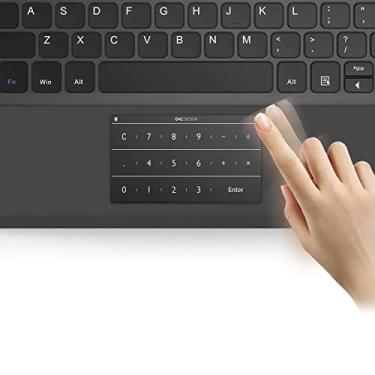 Imagem de Nums Teclado numérico Smart Touchpad para Surface Pro 7/8/9/X e Laptop 3/4/5, protetor de touchpad, excelente experiência de toque, vidro temperado durável