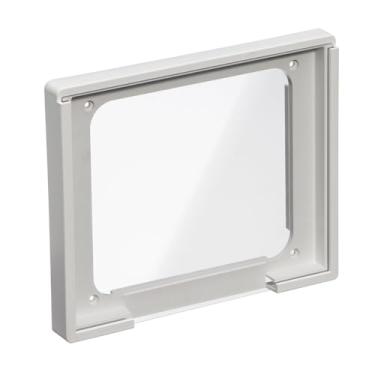 Imagem de Leviton Capa de alto perfil 47617-HPC para caixa de entretenimento embutida, branca