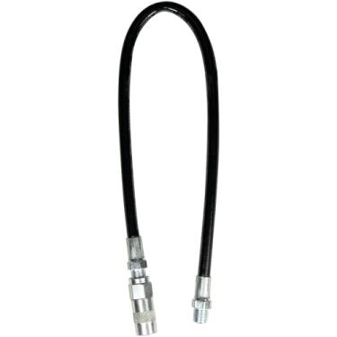 Imagem de Performance Tool Extensão de mangueira de graxa flexível W54211 de 45,72 cm com acoplador, 4.500 PSI de funcionamento (1/8 NPT)