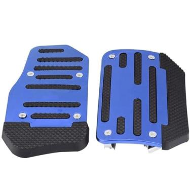 Imagem de Riloer Capa de pedal antiderrapante para pedal de freio e gás, capas de pedal de acelerador de freio antiderrapantes, sem freio de perfuração e capa de pedal do acelerador para veículos de transmissão