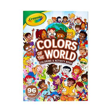 Imagem de Crayola Colors of The World Coloring Book, Gift for Kids, 96 Pages