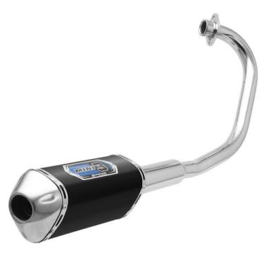 Imagem de Escapamento Moto Honda Fan 125 Ks Es 2009 À 2015 Pro Tork Mini 3, PRET