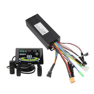 Imagem de Kit de Controlador de Bicicleta Elétrica, Display Claro, Kit de Controlador Sem Escova de Scooter Elétrico de 3 Modos, Função de Autoaprendizagem para Motores 48V750W 48V1000W