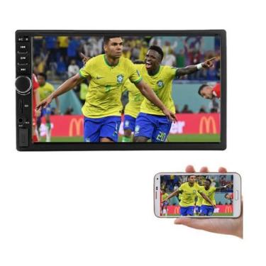 Imagem de Radio Central Multimidia Mp5 7" 2 Din Espelhamento Bluetooth USB Pendr