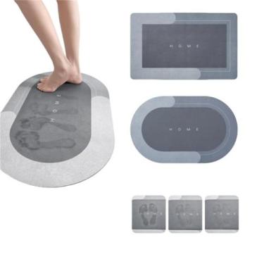 Imagem de Tapete Soft e Absorvente - Ideal Para Banheiro Antiderrapante - Monac