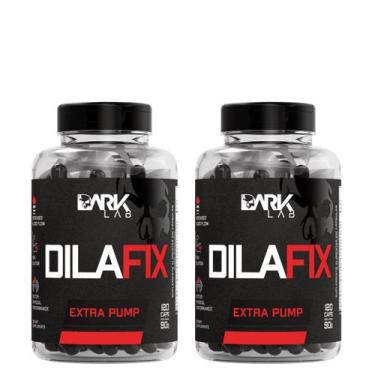 Imagem de Kit 2x Dilafix Extra Pump Vasodilatador 120 Capsulas Dark Lab, NEUTRO,