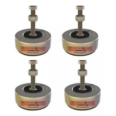 Imagem de Amortecedor De Vibracao Mini 5/8 Kit Com 4 2.000kg - Vibra Stop