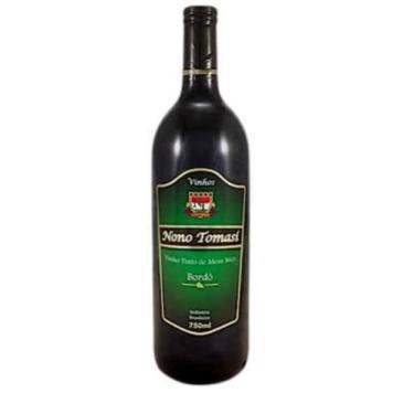 Imagem de Vinho Tinto de Mesa Del Nono Tomasi Bordô Seco 750ml