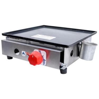 Imagem de Chapa para Lanche sem Prensa Industrial 1 Queimador Cefaz