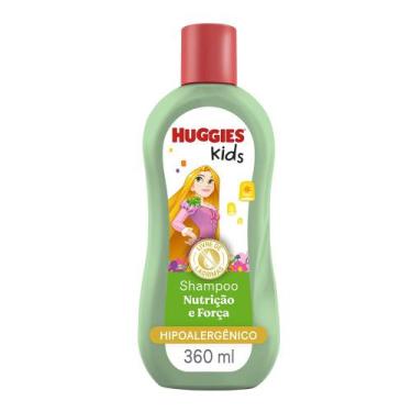 Imagem de Shampoo Huggies Kids Enrolados Nutrição e Força Cabelos Fortes da Raiz