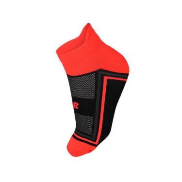 Imagem de Meia New Balance Performance 3º Calcanhar Invisivel 35 AO 38 Preto e L