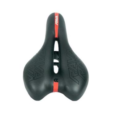 Imagem de Selim Gel Bicicleta 270 x 155mm Vazado MTB Ceres Rava