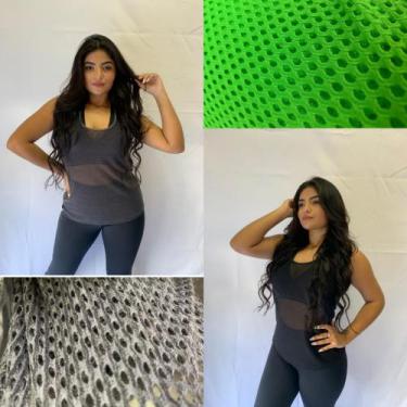 Imagem de regata academia camiseta feminina blusa para treino TB moda fitness, M