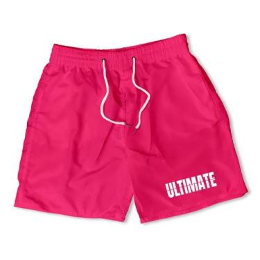 Imagem de Bermuda Short Tactel Maromba Fitness Top Treino Verão Leve Masculina -