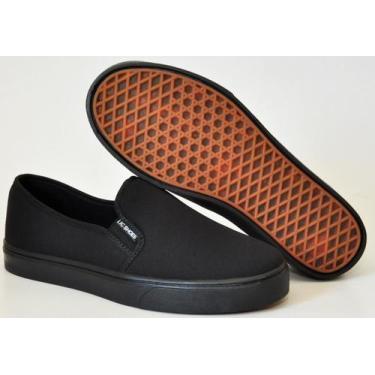 Imagem de Tênis Slip on Iate Tecido Calce Facil Nik Macio Adadis Confort - Lig S