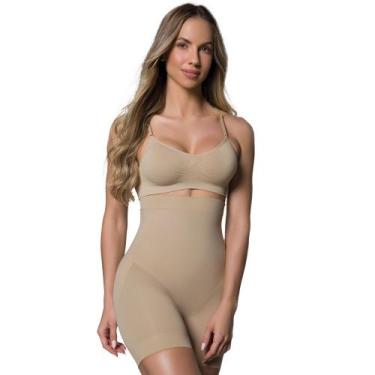 Imagem de Bermuda Redutora E Modeladora Levanta Bumbum Selene, EG, Chocolate