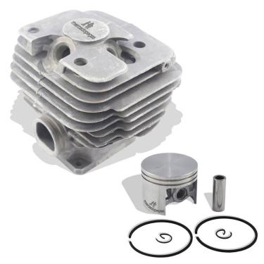 Imagem de Kit Cilindro Completo Pistão Anéis Motosserra Stihl Ms 381