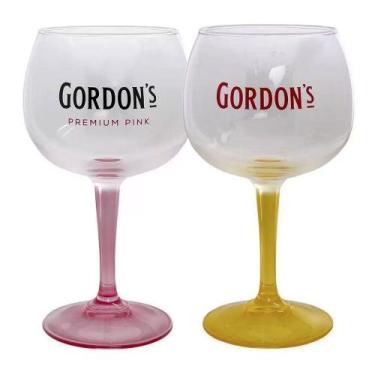 Imagem de Taça para Gin Gordon's 600ml Original Amarelo Rosa - GlobImport, Rosa