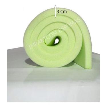 Imagem de Espuma Em Metro D33 1,90Mts X 50Cm E 3 Cm Espessura - Impaktcom