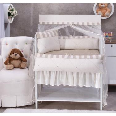 Imagem de Kit Mini Berço 100% Algodão Menina Menino - Beatriz Baby Enxovais, Ter
