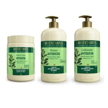 Imagem de Shampoo Condicionador Banho de Creme Bio Extratus Antiqueda