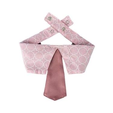 Imagem de Gravata Modernpet Rosa Bebê para Cães - Estampas Sortidas
