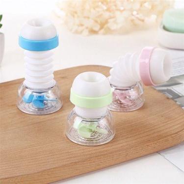 Imagem de Bico Prolongador Torneira Chuveirinho Arejador Rosa 360Graus - FWB