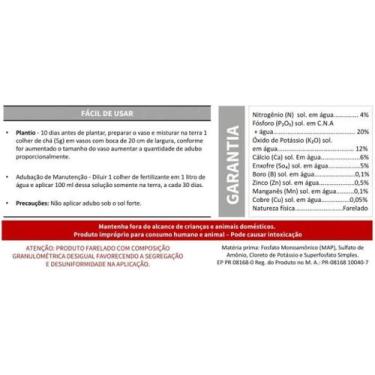 Imagem de Fertilizante Adubo para Rosas do Deserto Nutriplan Vitaplan 150 Grs - 