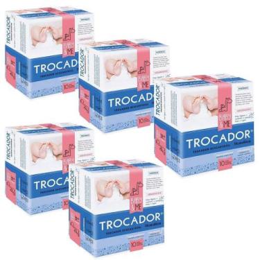 Imagem de Kit Trocador Descartável Absorvente 5 Pacotes 50 Unidades - Baby & Me