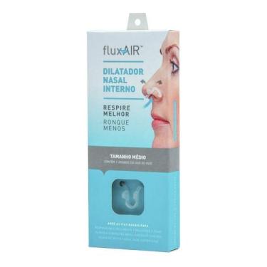 Imagem de Aparelho Nasal Anti Ronco Para Dormir Bem Atividade Fisica - Flux Air,