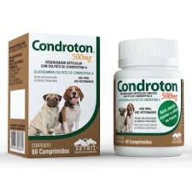Imagem de CONDROTON 500mg - frasco com 60 comprimidos - Vetnil