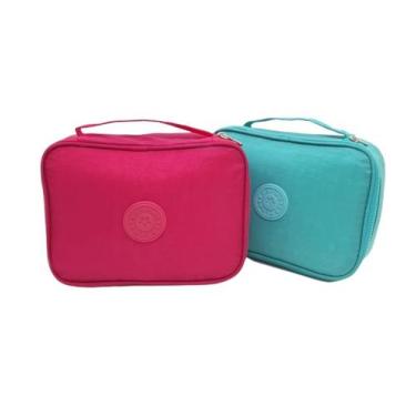 Imagem de Estojo Escolar Organizador Grande Para 100 Lapis - Sport, Rosa Pink