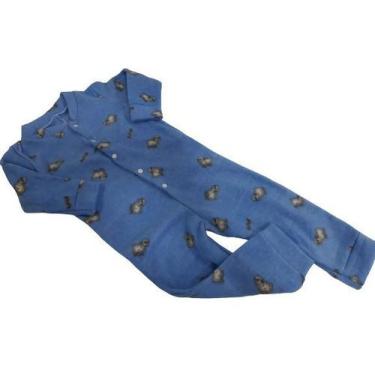 Imagem de Macacão Soft Longo Frio Inverno Infantil Bebê 1 2 3 Menino - MMS Sport