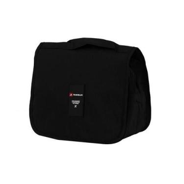 Imagem de Bolsa Necessaire Viagem Organizadora Preta  Travelux, Preto