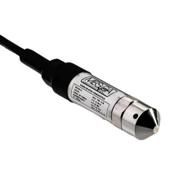 Imagem de Sonda de Nível Hidrostática 4/20 mA Submersível - Aço Inox, Cabo de 20