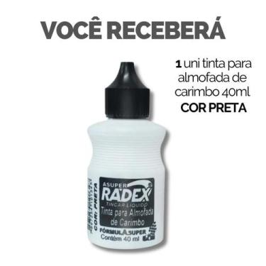 Imagem de Kit Tinta Refil + Almofada Carimbo Alto Rendimento - Escolha Seu Kit -