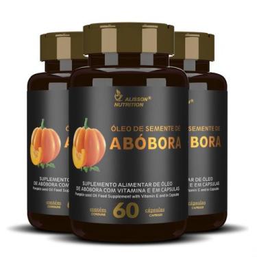 Imagem de Óleo De Semente De Abóbora 3x60 Cápsulas Softgel Matéria Prima Importa