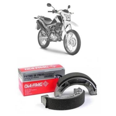 Imagem de Patim Lona Freio Dia-Frag NXR 160 Bros ES 2015-18 DFH-00123B
